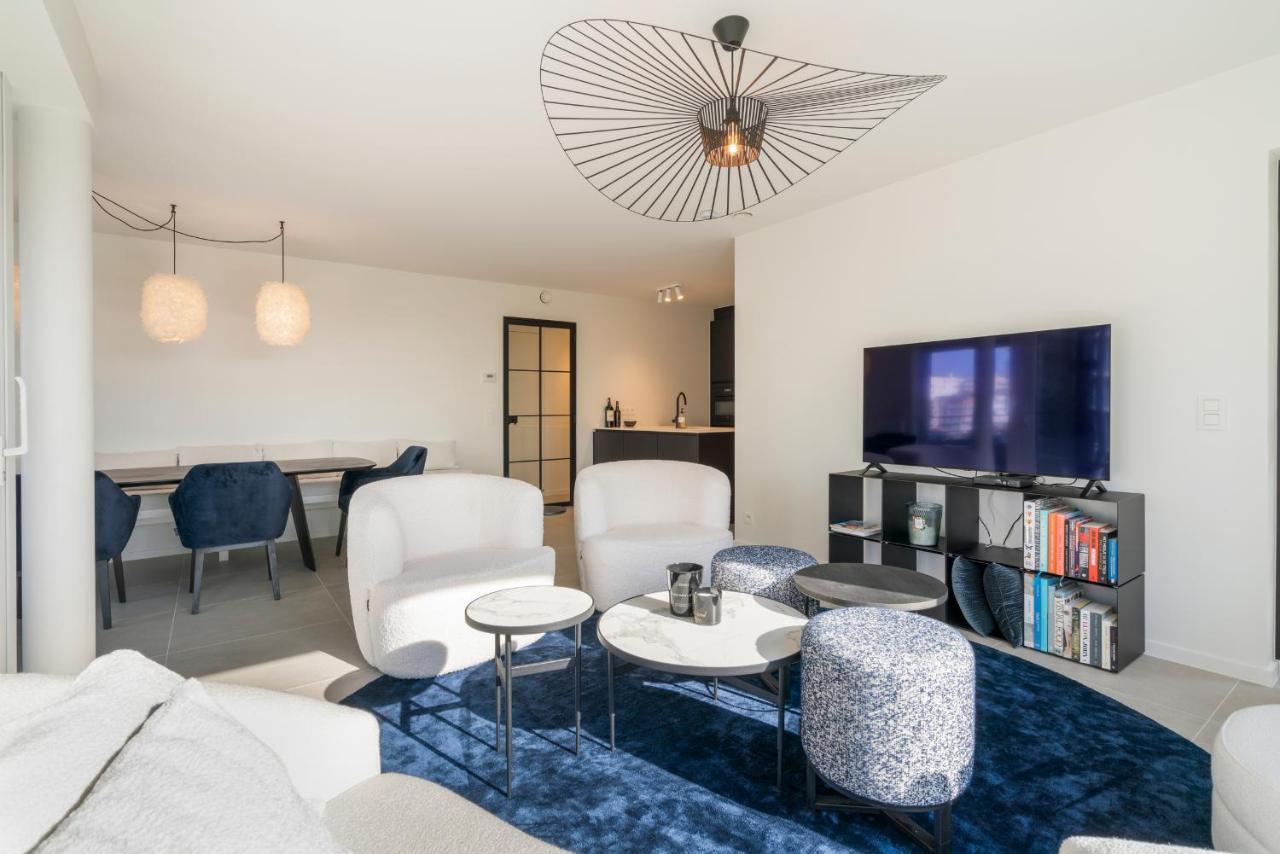 The Waves-Luxurious 3Bedroom App W Big Terrace & Garage Ostend Luaran gambar