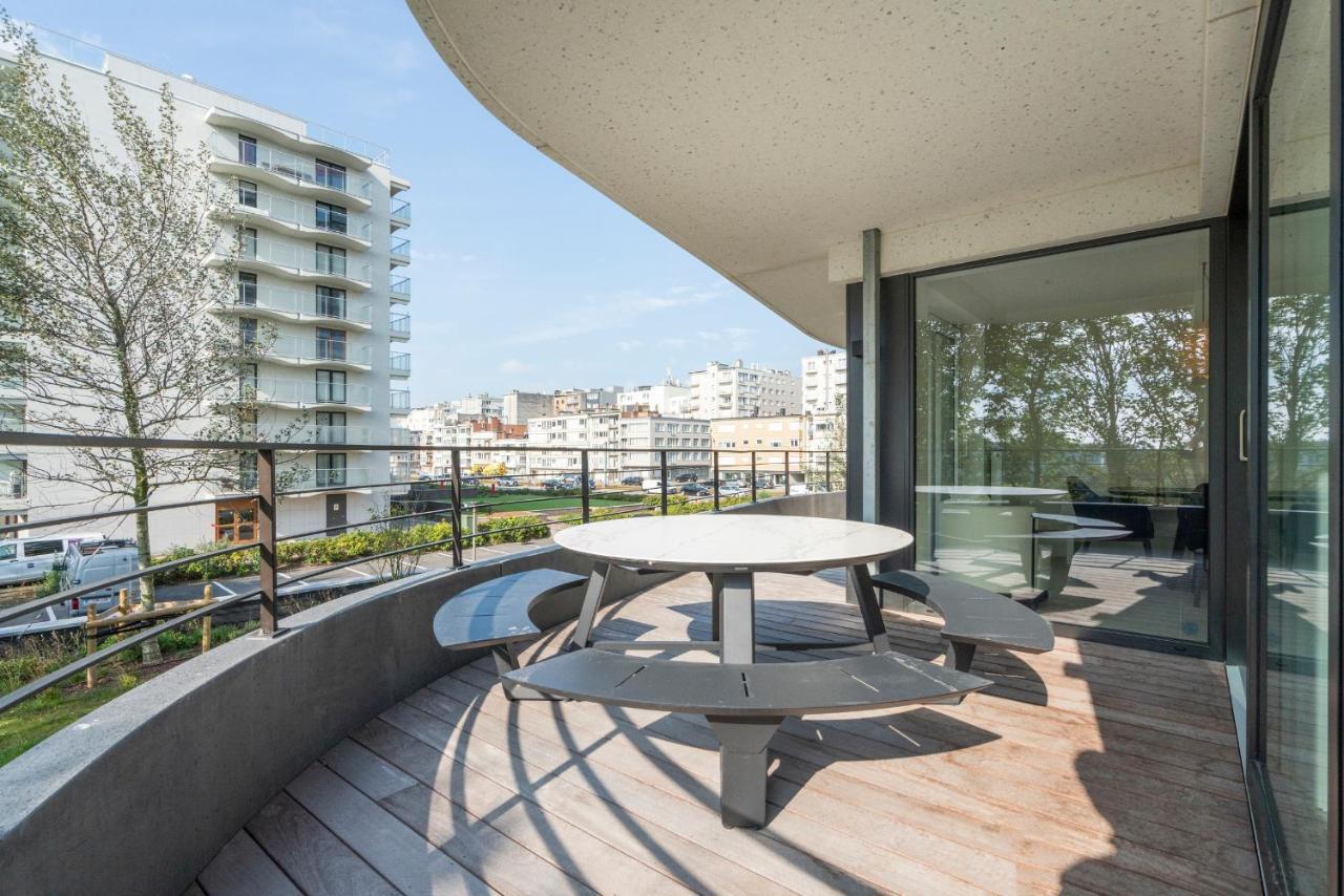 The Waves-Luxurious 3Bedroom App W Big Terrace & Garage Ostend Luaran gambar